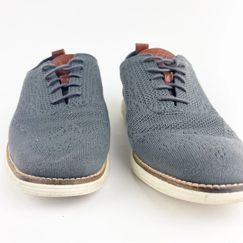 Cole Haan Men's 2.Zerogrand Stitchlite Gray Oxford Size 10